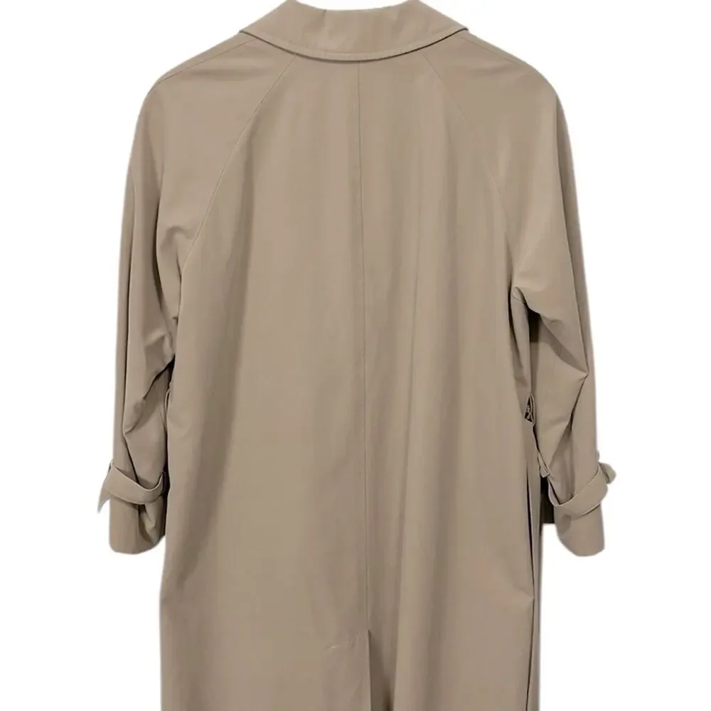 Burberry Long Waterloo Heritage Trench Coat size 12 petite - Picture 14 of 14